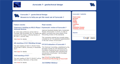 Desktop Screenshot of eurocode7.com