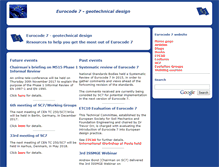 Tablet Screenshot of eurocode7.com